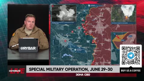 ❗️🇷🇺🇺🇦🎞 RYBAR HIGHLIGHTS OF THE RUSSIAN MILITARY OPERATION IN UKRAINE ON June 29-30, 2024