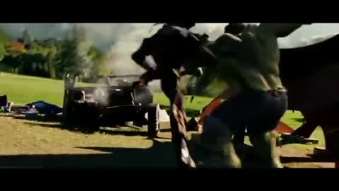 example of wave technology weapon (as 5G) agains population (scene from the film Hulk 2)