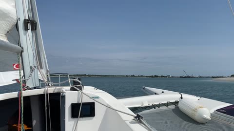 Sailing Close To Shore