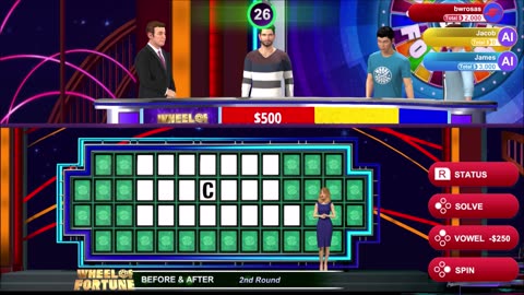 Playing Wheel Of Fortune On Nintendo Switch