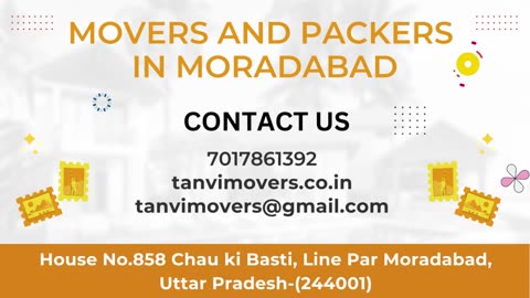 Tanvi Movers And Packers In Moradabad