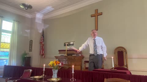Sunday Sermon, Cushman Union Church, Pastor Jay D. Hobson. 7/30/2023.