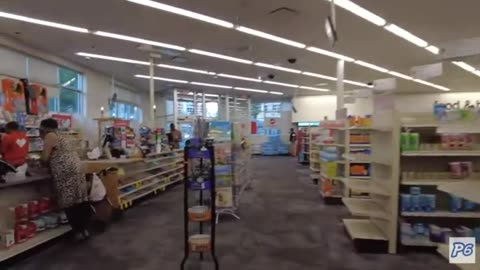 WASHINGTON DC - LAWLESSNESS - CVS STORE CLEANED OUT BY SHOPLIFTING