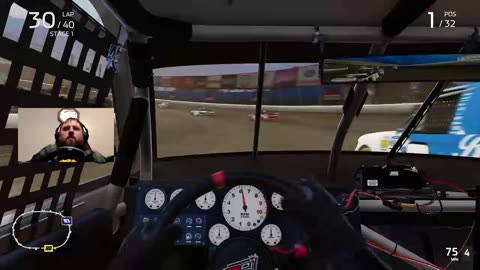 100% Eldora Truck Race on Nascar Heat 4