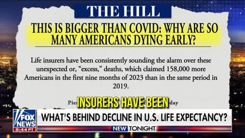 Fox News Guest Lists Several Reasons for Increased Mortality, Barely Mentions Jabs at the Very End