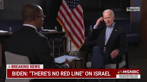 Biden says an Israeli ground invasion of Rafah would be “a red line”