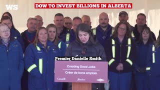DOW TO INVEST BILLIONS IN ALBERTA
