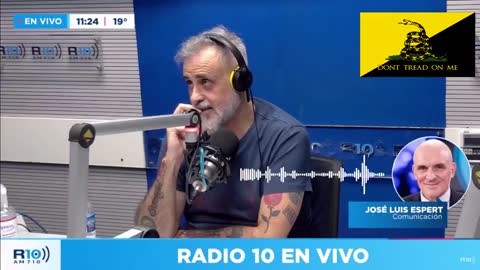 2022 10 19 José Espert "Baradel no me cortes las clases porque vas en cana" | Espert con Jorge Rial