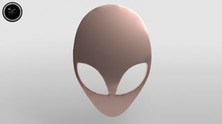 Alienware Logo 007 3D Model Showcase