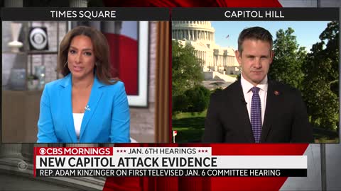 Rep. Adam Kinzinger on first televised January 6th committee hearing