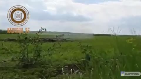 Police Regiment of the Russian Guard of Chechen Republic fight back during Ukrainian Ambush.