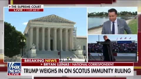 Trump weighs in on SCOTUS immunity ruling