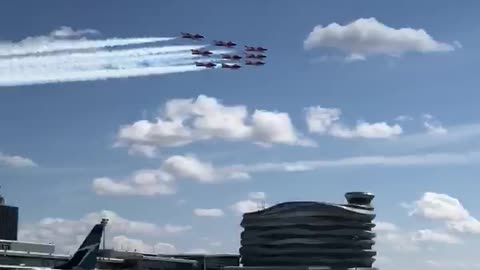 Snowbirds Flyby