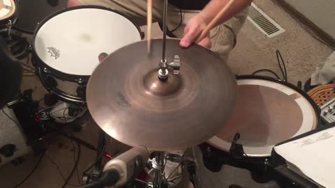 14" Avedis Hi Hat cymbals