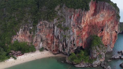 Phra Nang Beach | Thailand - Drone Tour with Relaxing Music