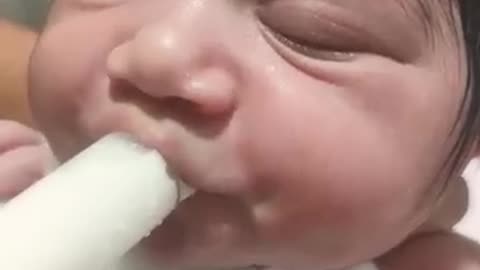 Hungry baby