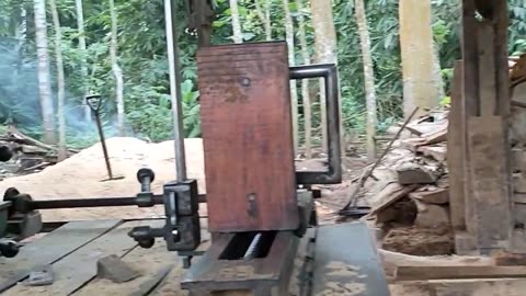 Exceptional Processing of Teak Wood Citizen Making Blocks Material Home Fixtures