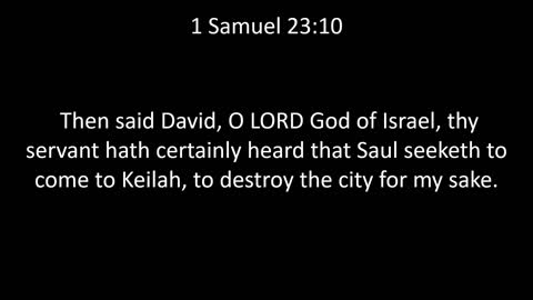 KJV Bible 1st Samuel Chapter 23