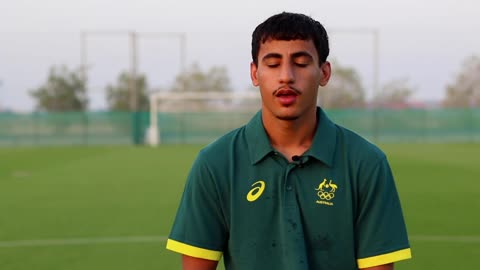 Manchester City attacker Daniel Arzani discusses his Australia Olympics call