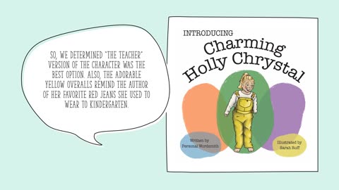 Introducing Charming Holly Chrystal: All About the Cover