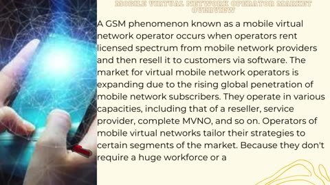 Mobile Virtual Network Operator Market - Global Industry Analysis, Size, Share, Growth Opportunities