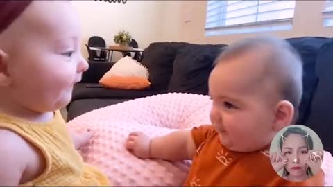 Very Funny Twins babies make your day #16