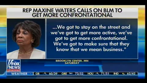 Mad Maxine STIRS UP THE HATE -- Says Chauvin Should be Convicted of 1st-Degree Murder