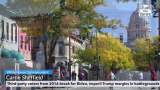 Third-party voters from 2016 break for Biden, imperil Trump margins in battlegrounds