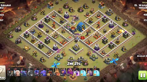 Clash of clans video of war