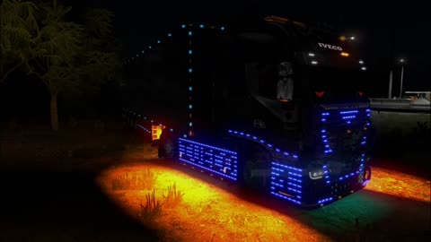 Euro Truck Simulator 2 Mods (Iveco Hi Way Accessories + BULLBAR W100)