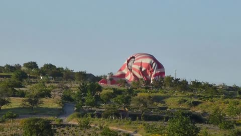 Hot Air Balloon Crash, Cappadocia, Turkey May 20, 2013