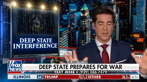 Western Lensman - WATTERS__ "The Deep State is Preparing for War - FOX NEWS" Mirrored