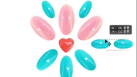 Natural turquoise spiny oyster Princess spiny oyster cabochon oval-shape heart-shape06