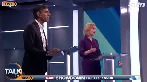 Liz Truss clashes with Rishi Sunak over UK's economic crisis