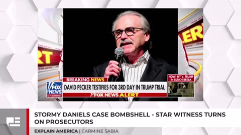Stormy Daniels Case Bombshell - Star Witness Turns On Prosecutors