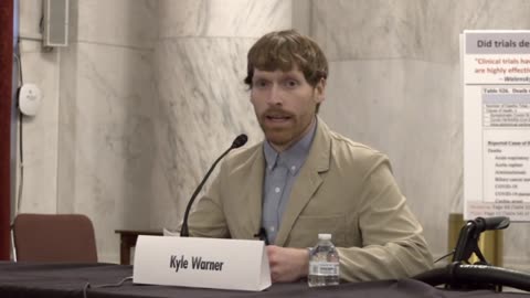 Kyle Warner: "The Drug Companies Need to Be Compensating Us If They Are Going to Be Testing on Us."