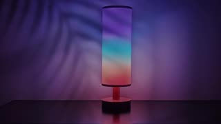 Color Lamp Night Light with Nature Soundscape