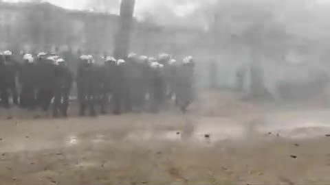 Belgium Covid Protests Turns Violent Between Police & People