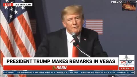 President Donald J Trump Speech, Las Vegas 7/8/22