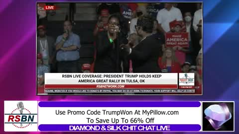 Diamond & Silk Discuss How Democrats Thought They Were Going To Hijack Juneteenth 6/20/22