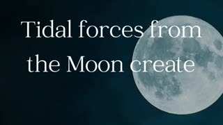 Moon tide #Moonfacts