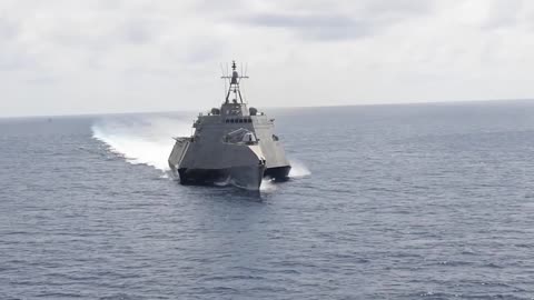 The USS Gabrielle Giffords Is On Patrol in the South China Sea