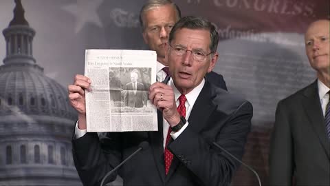 Senate GOP leaders hold a press conference