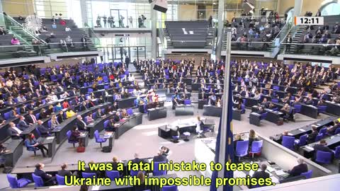 Alice Weidel speech in EU parlement, about the Ukraine War.