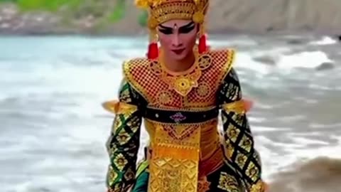 Pendet dance from Bali