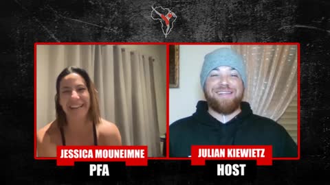 Jessica Mouneimne facing an EFC Mount Everest against Alice Ardelean