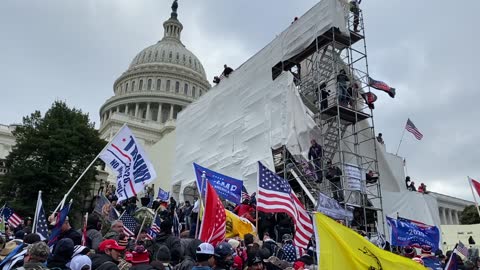 (1.6.2021) Save America March - The Steps of the Capitol
