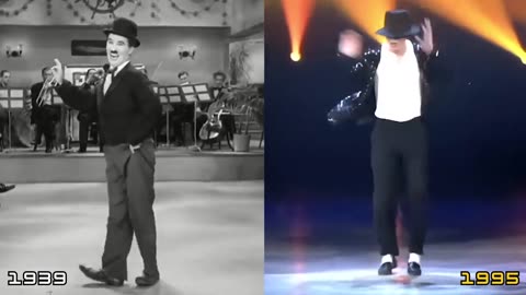 Michael Jackson Steal Moonwalk from Charlie Chaplin