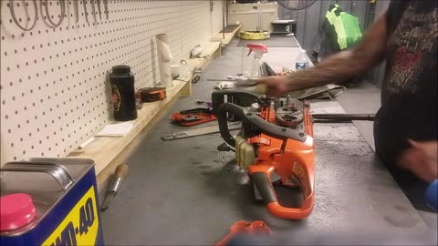 HUSQVARNA CHAINSAW MAINTENANCE