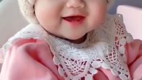 Cute baby funny video.